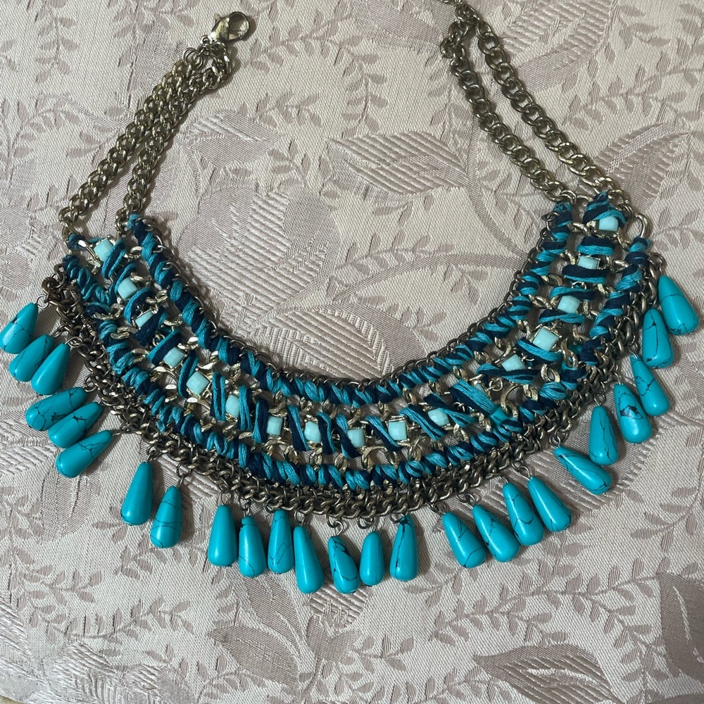 Boston Proper wrap around necklace